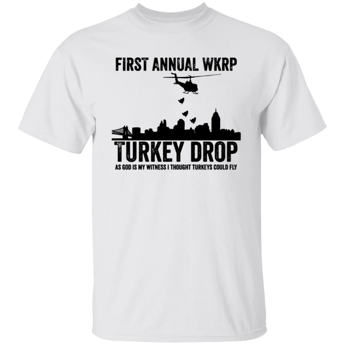 Wkrp Turkey Drop Tee Shirt Sgatee