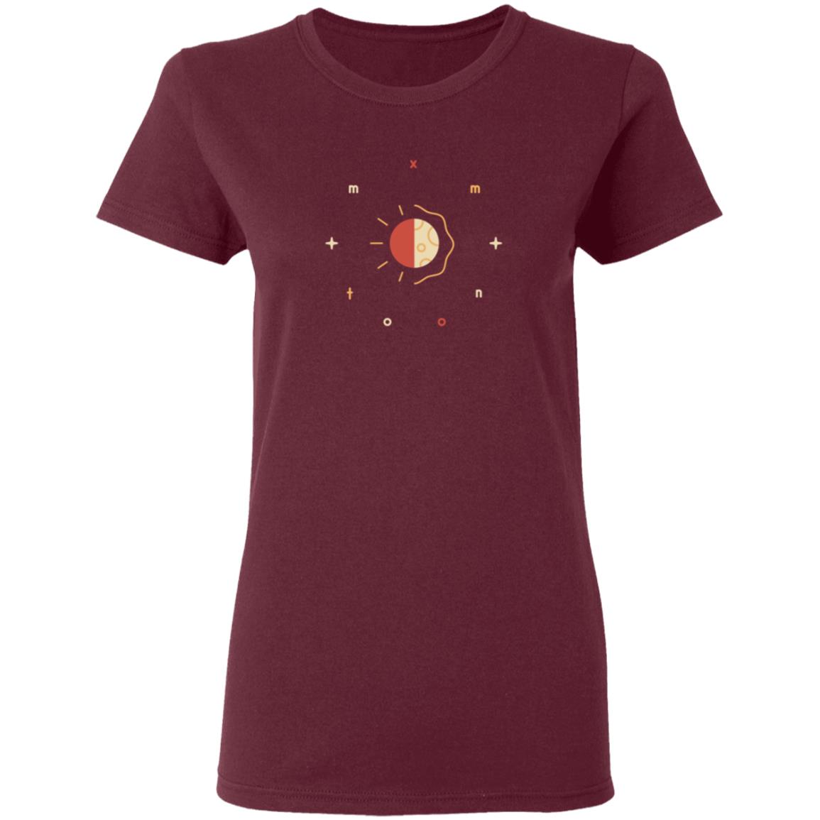 Mxmtoon Merch Sun & Moon Tee Mxmtoon Merch Sun & Moon Tee