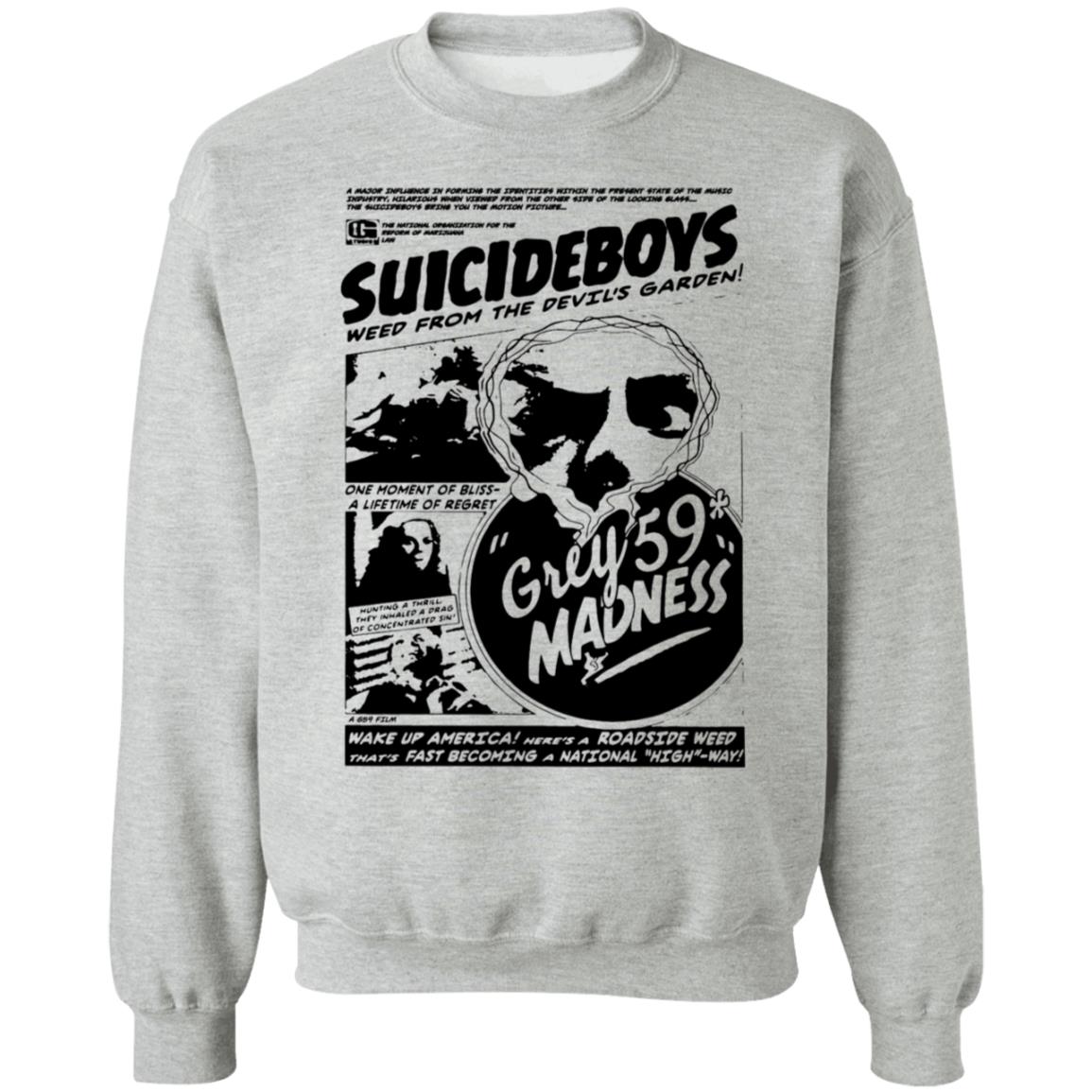 G59 Records Merch Grey59 Madness T Shirt G59 Records Merch Grey59 Madness T Shirt