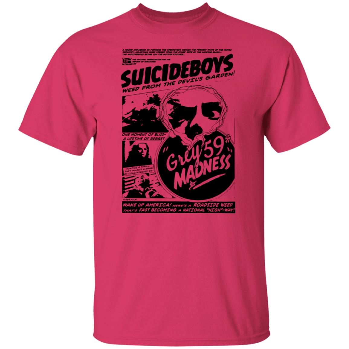 G59 Records Merch Grey59 Madness T Shirt G59 Records Merch Grey59 Madness T Shirt