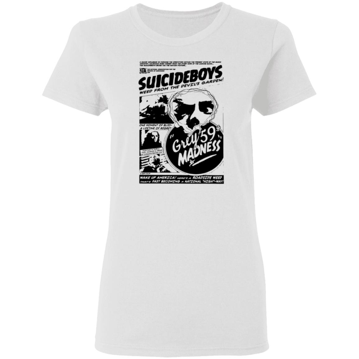 G59 Records Merch Grey59 Madness T Shirt G59 Records Merch Grey59 Madness T Shirt