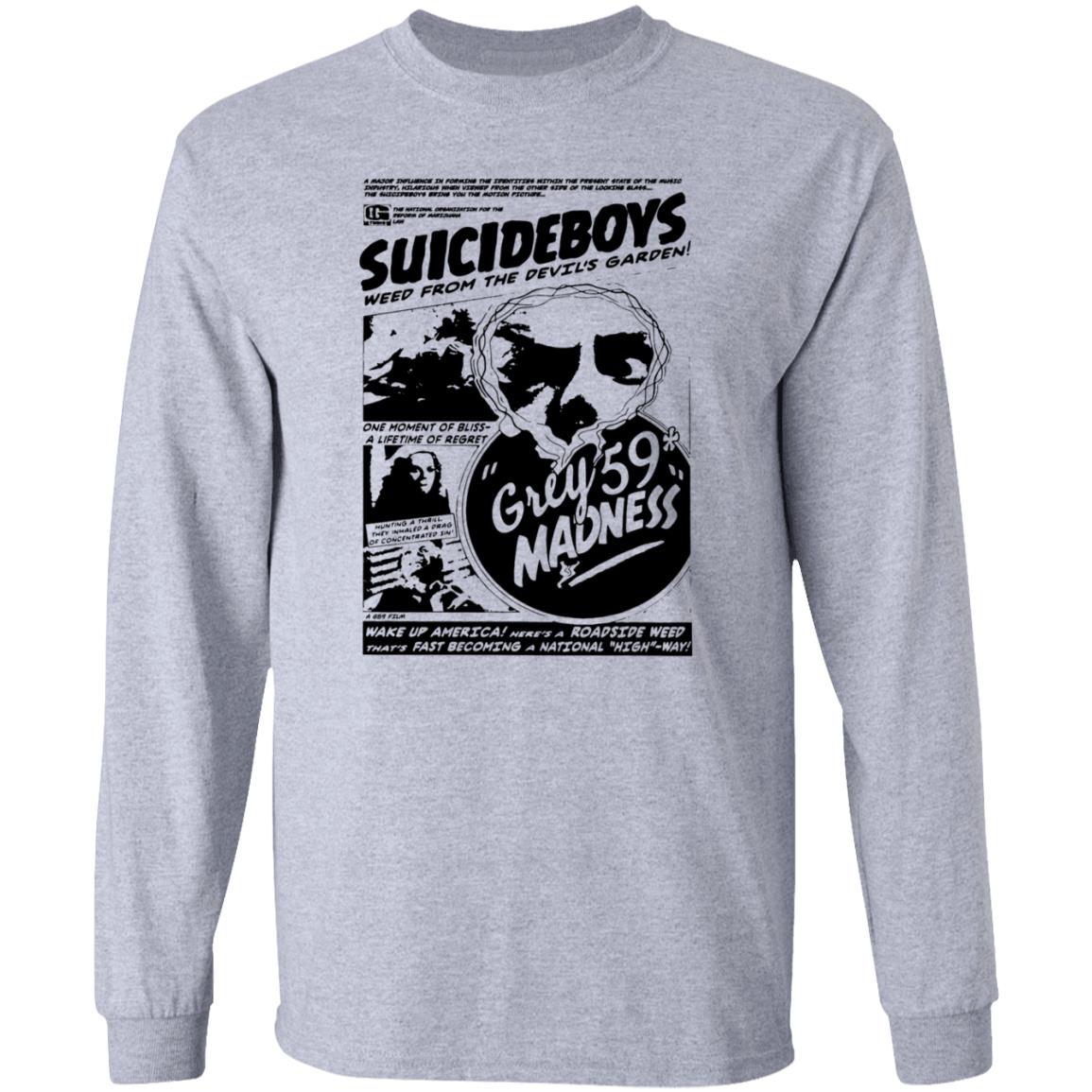 G59 Records Merch Grey59 Madness T Shirt G59 Records Merch Grey59 Madness T Shirt