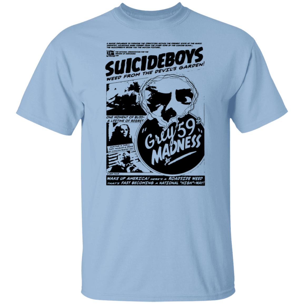 G59 Records Merch Grey59 Madness T Shirt G59 Records Merch Grey59 Madness T Shirt