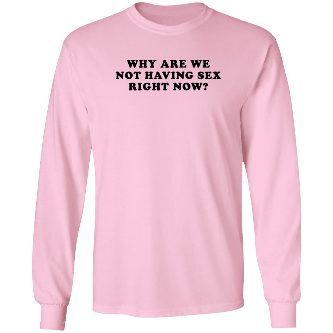 Why Are We Not Having Sex Right Now T Shirt Chloe Temple Why Are We Not Having Sex Right Now T Shirt Chloe Temple