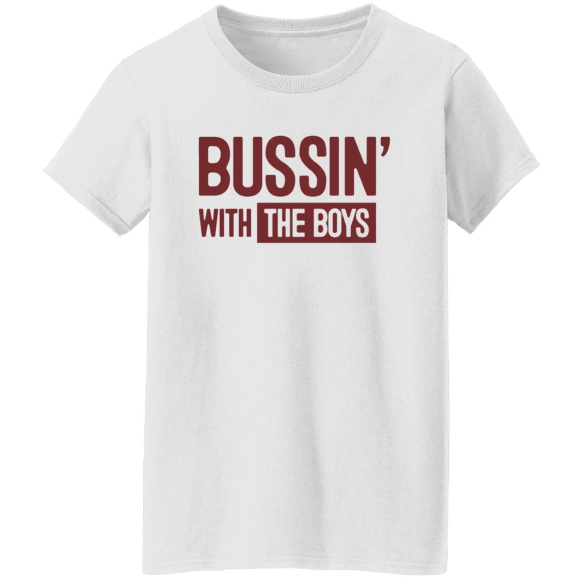 Bussin With The Boys Merch Shirt The Barstool Sports Store Sgatee