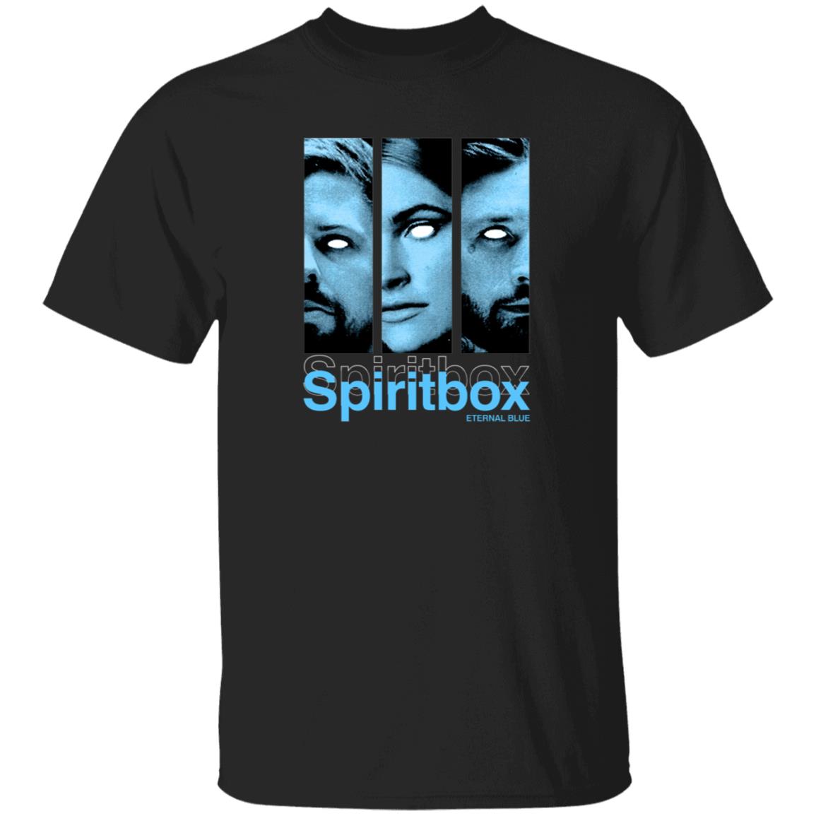 Spiritbox Merch Spiritbox Merch White Eyes Black T Shirt