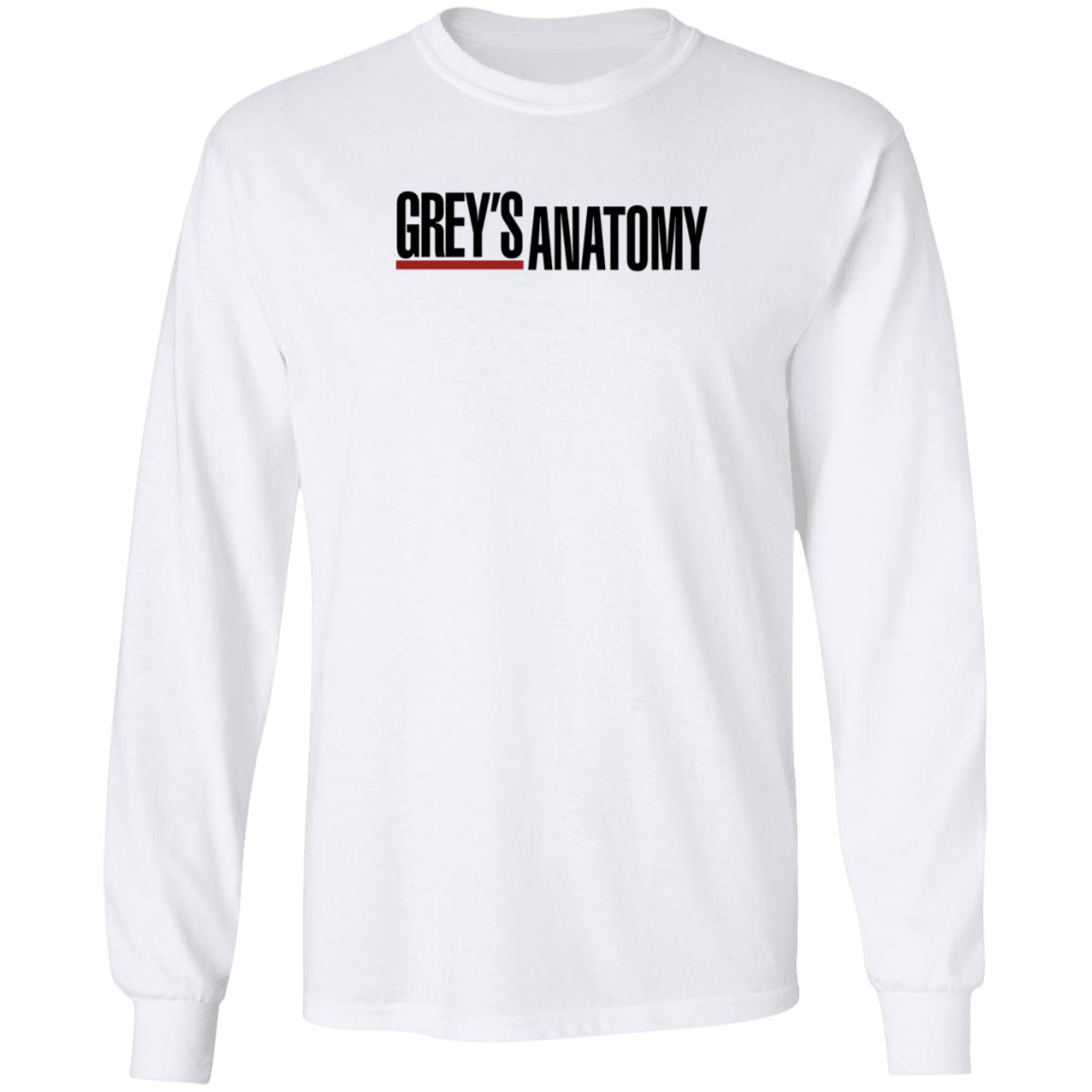 Greys Anatomy Merch Grey's Anatomy Logo Shirt Greys Anatomy Merch Grey's Anatomy Logo Shirt