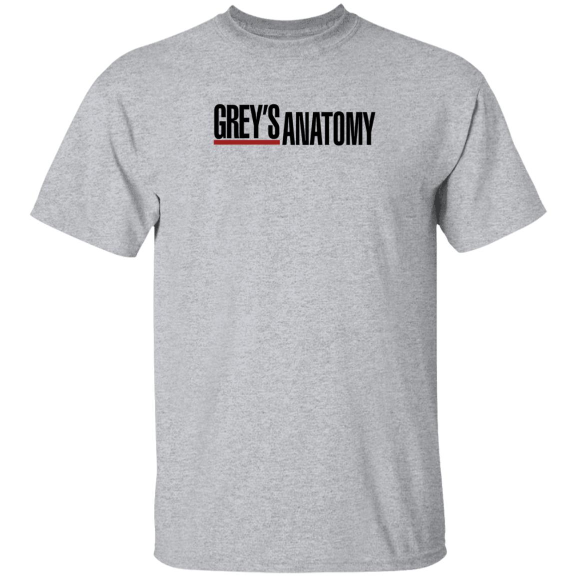 Greys Anatomy Merch Grey's Anatomy Logo Shirt Greys Anatomy Merch Grey's Anatomy Logo Shirt