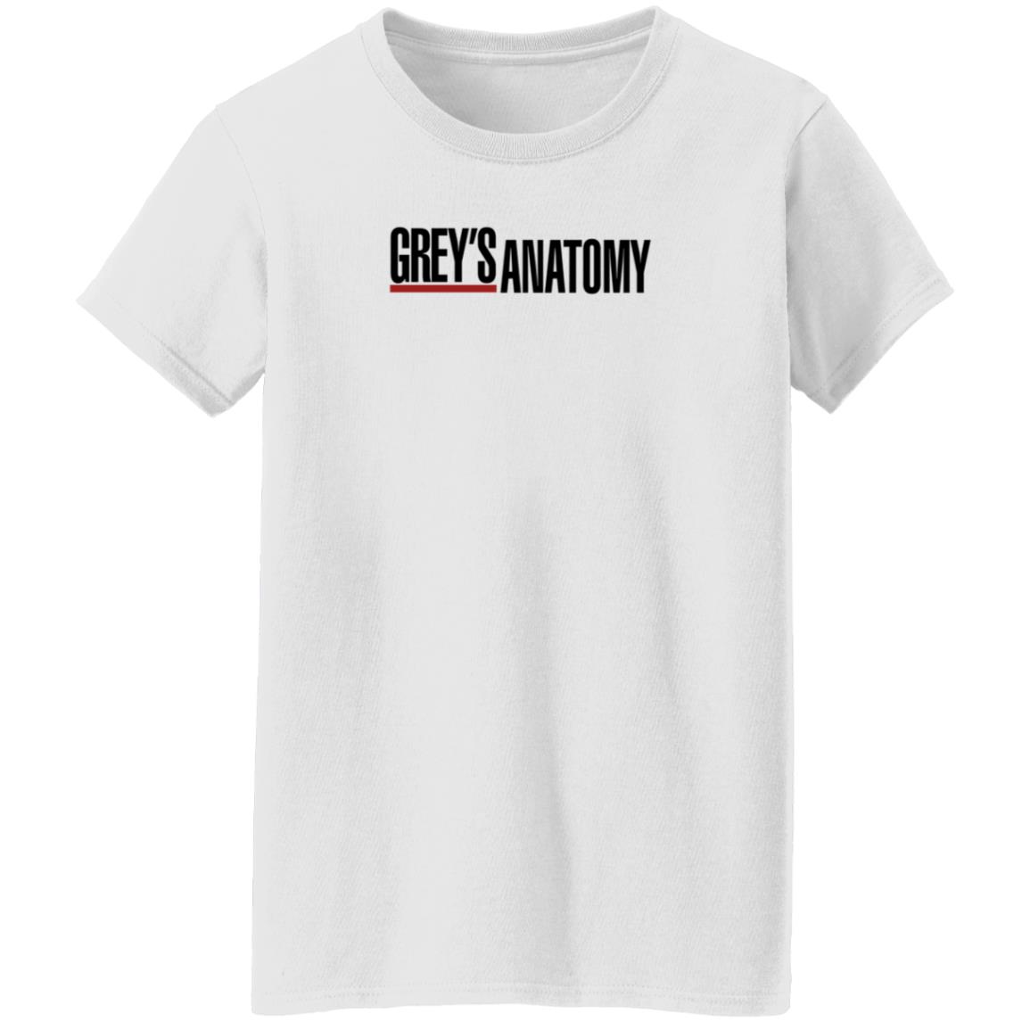 Greys Anatomy Merch Grey's Anatomy Logo Shirt Greys Anatomy Merch Grey's Anatomy Logo Shirt