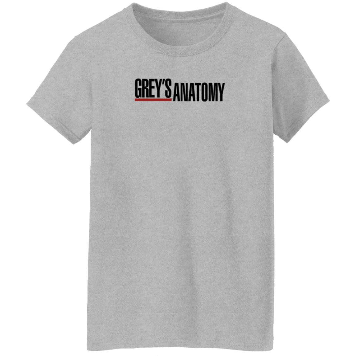 Greys Anatomy Merch Grey's Anatomy Logo Shirt Greys Anatomy Merch Grey's Anatomy Logo Shirt