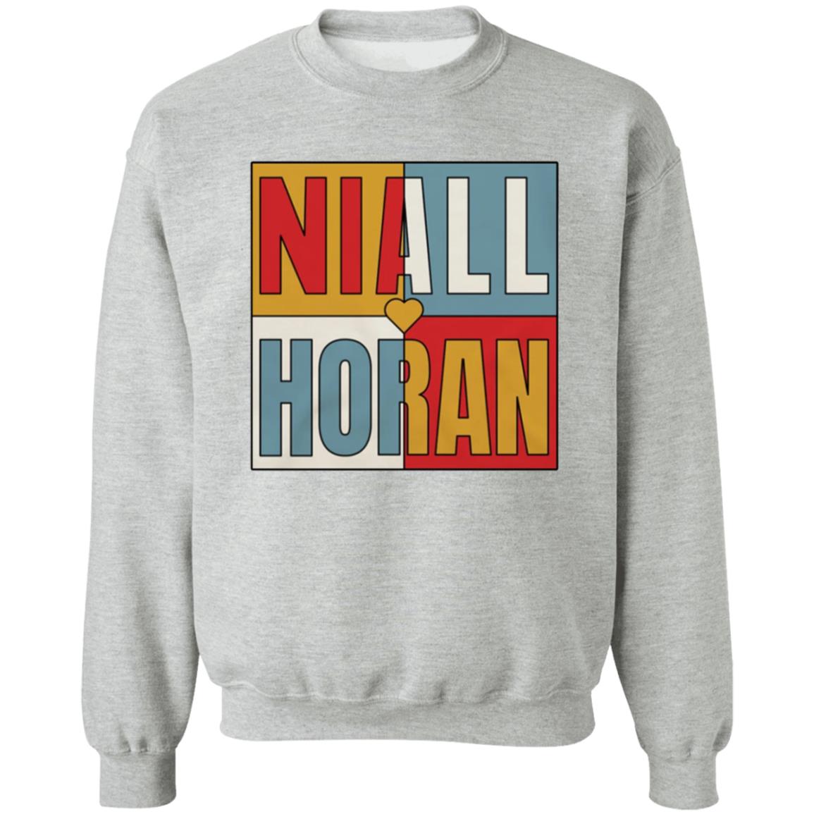 Niall Horan Merch Niall Horan Sweatshirt Niall Colour Block Crew Niall Horan Merch Niall Horan Sweatshirt Niall Colour Block Crew