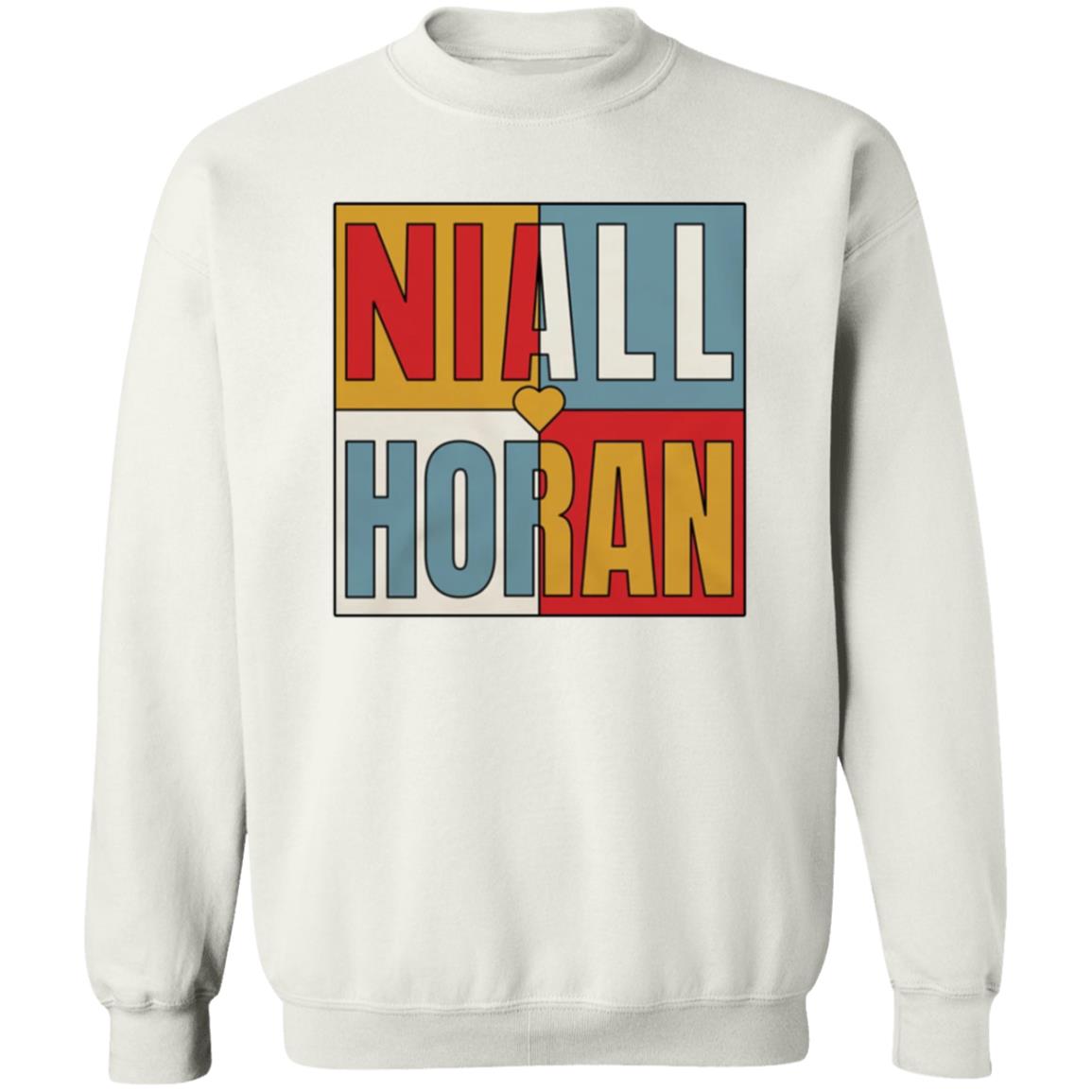 Niall Horan Merch Niall Horan Sweatshirt Niall Colour Block Crew Niall Horan Merch Niall Horan Sweatshirt Niall Colour Block Crew