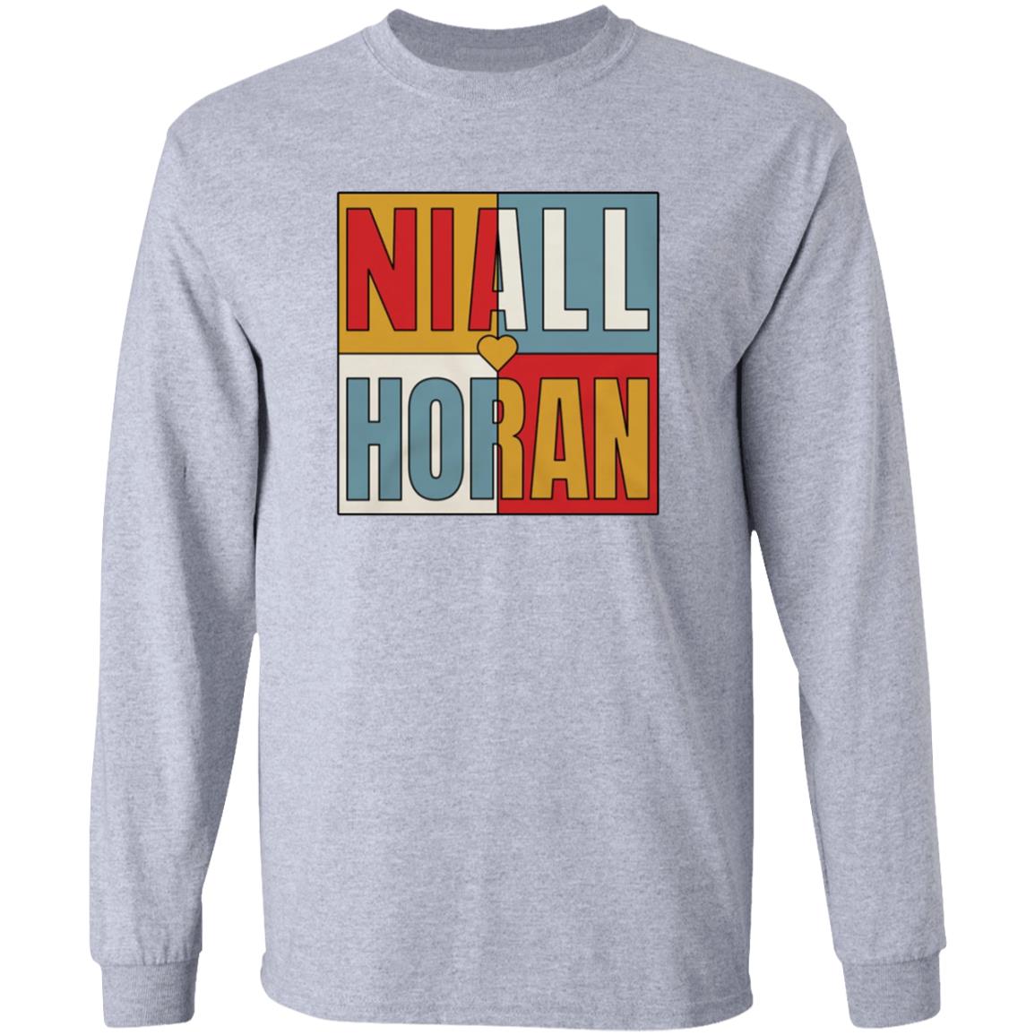 Niall Horan Merch Niall Horan Sweatshirt Niall Colour Block Crew Niall Horan Merch Niall Horan Sweatshirt Niall Colour Block Crew