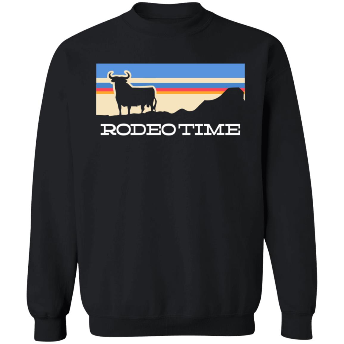 Dale Brisby Merch Rodeo Time Sunset Navy Long Sleeve T Shirt Dale Brisby Merch Rodeo Time Sunset Navy Long Sleeve T Shirt