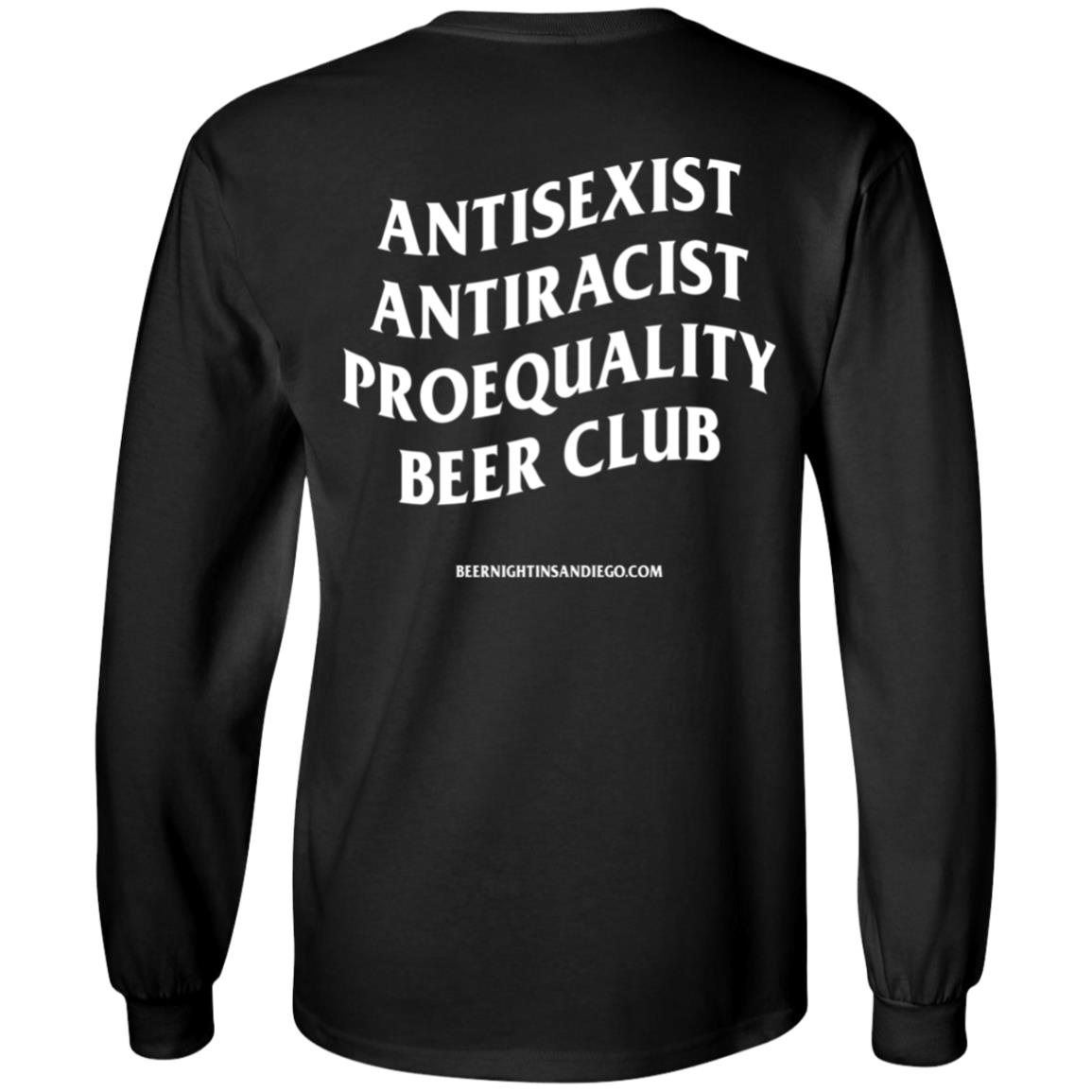 Antisexist Antiracist Proequality Beer Club Shirt Eleventhreekc Antisexist Antiracist Proequality Beer Club Shirt Eleventhreekc