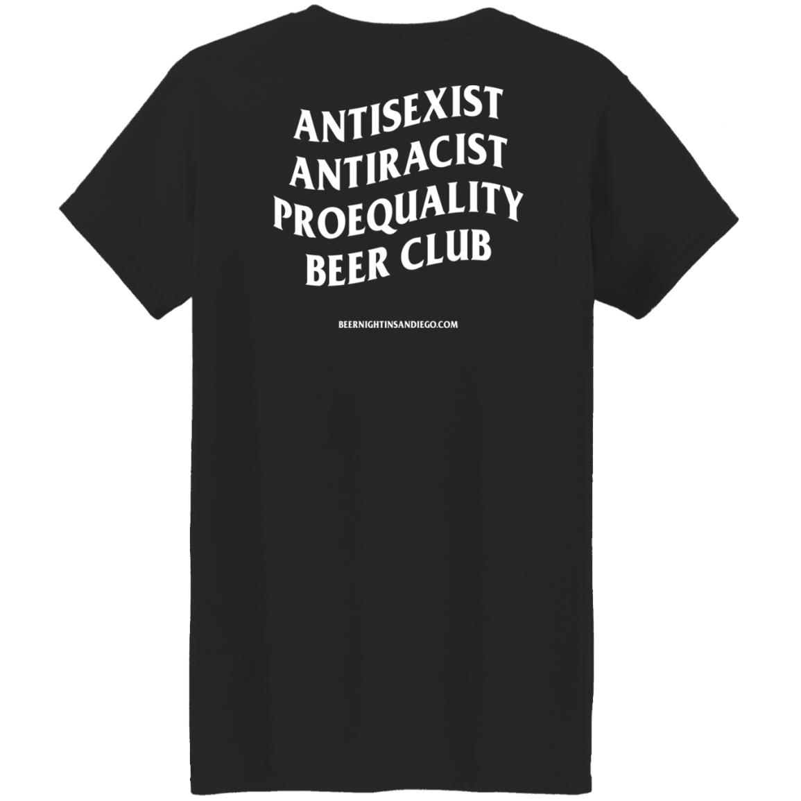 Antisexist Antiracist Proequality Beer Club Shirt Eleventhreekc Antisexist Antiracist Proequality Beer Club Shirt Eleventhreekc