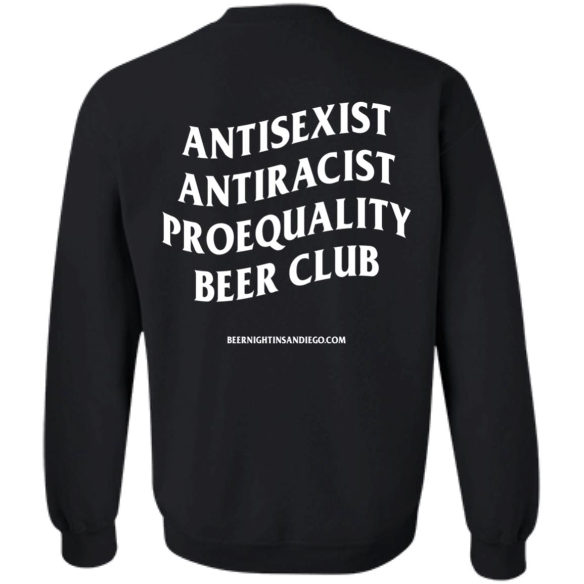 Antisexist Antiracist Proequality Beer Club Shirt Eleventhreekc Antisexist Antiracist Proequality Beer Club Shirt Eleventhreekc