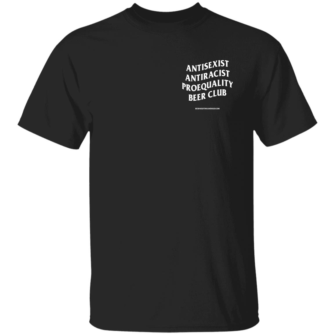 Antisexist Antiracist Proequality Beer Club Shirt Eleventhreekc Antisexist Antiracist Proequality Beer Club Shirt Eleventhreekc