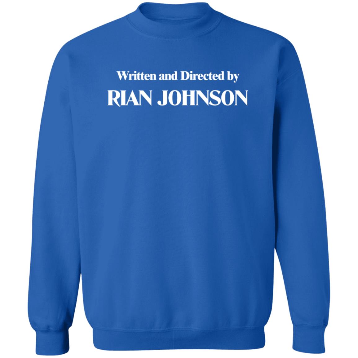 Written And Directed By Rian Johnson Shirt Sariah Wilson Brandon Sanderson Written And Directed By Rian Johnson Shirt Sariah Wilson Brandon Sanderson