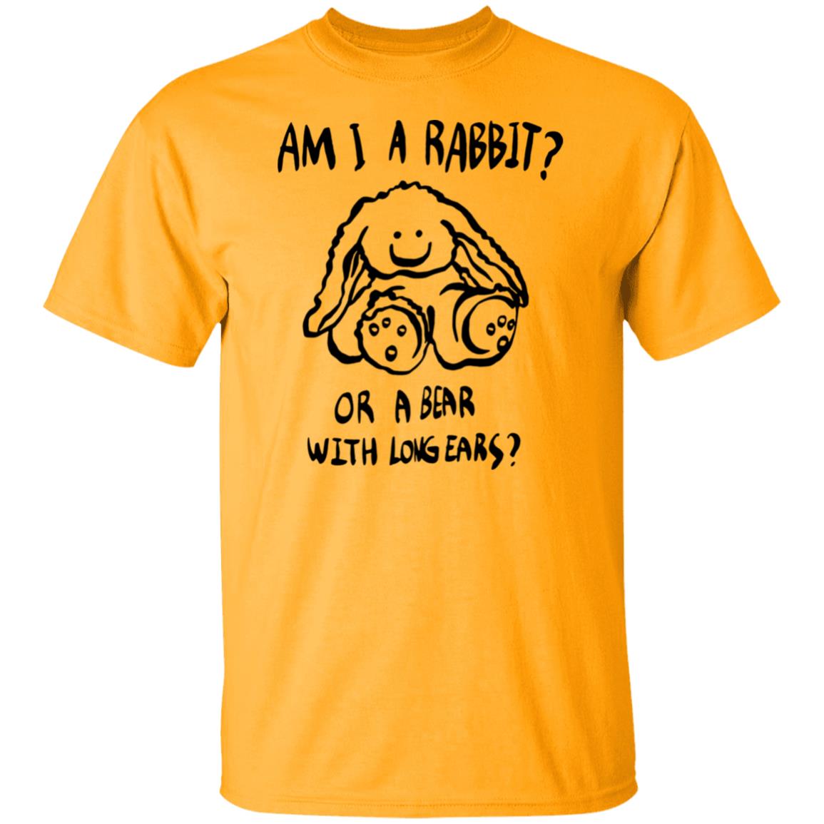 Nice Ghost Club Am I A Rabbit Or A Bear With Long Ears Shirt