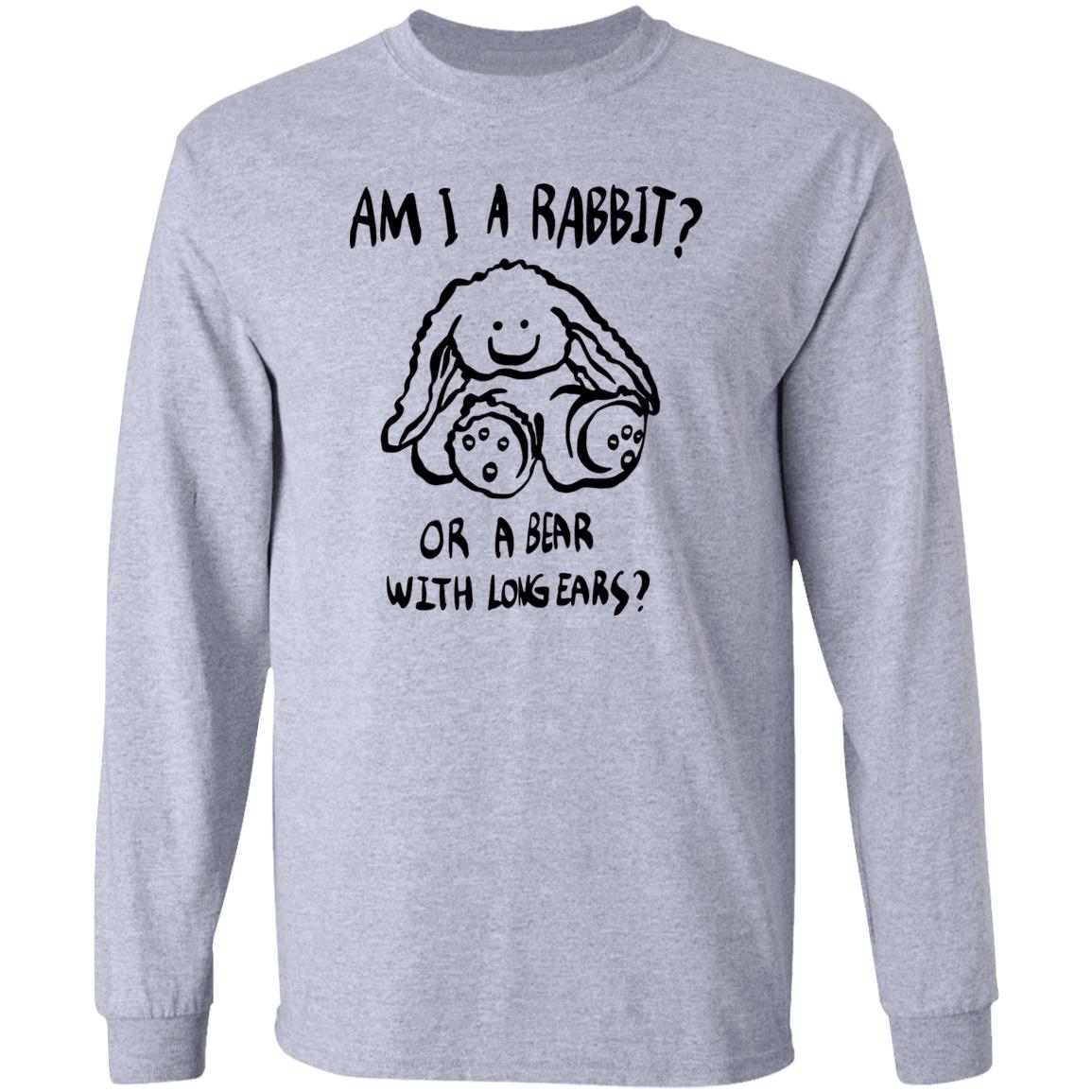 Nice Ghost Club Am I A Rabbit Or A Bear With Long Ears Shirt